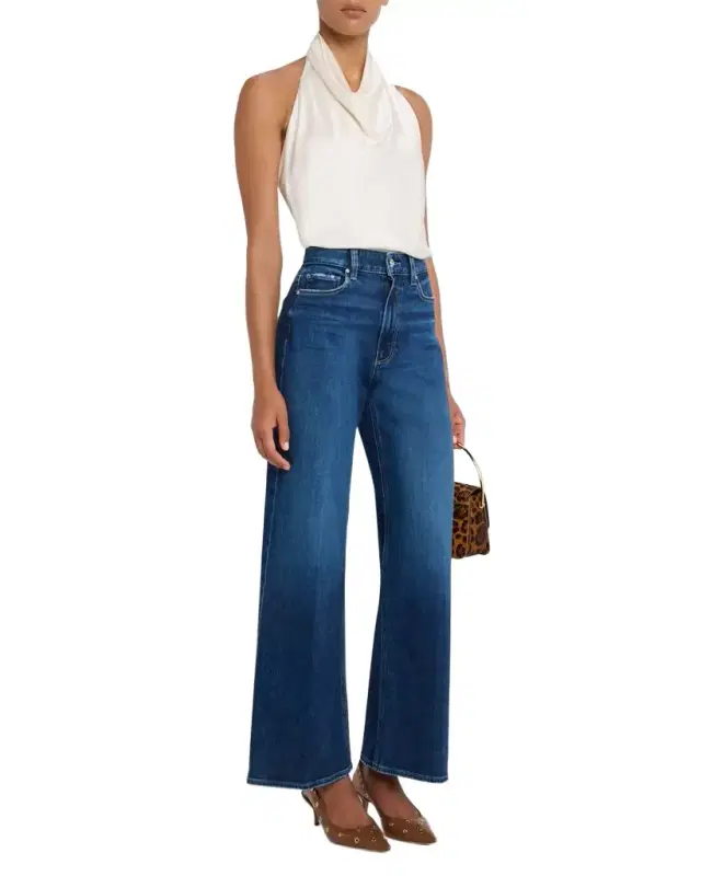 Anessa High-Rise Wide-Leg Jeans