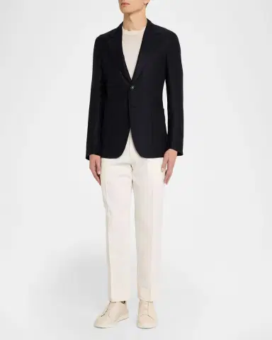 Zegna Men's 15milmil15 Wool Two-Button Sport Coat | Thumbnail 2 Zegna Men's 15milmil15 Wool Two-Button Sport Coat | Thumbnail 2