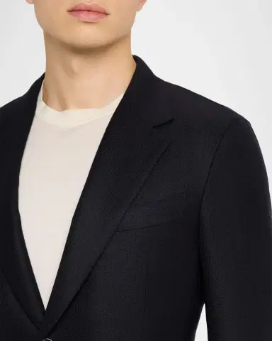 Zegna Men's 15milmil15 Wool Two-Button Sport Coat | Thumbnail 5 Zegna Men's 15milmil15 Wool Two-Button Sport Coat | Thumbnail 5