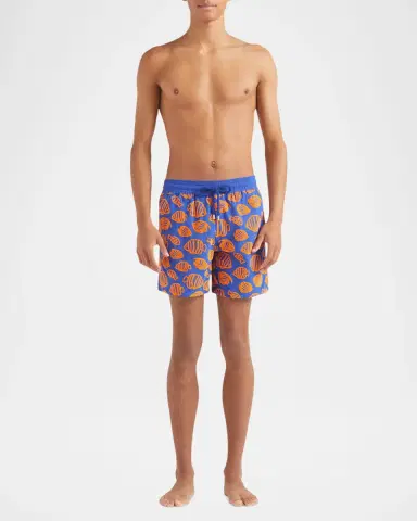 Vilebrequin Men's Fishy Vibe Swim Shorts | Thumbnail 4 Vilebrequin Men's Fishy Vibe Swim Shorts | Thumbnail 4