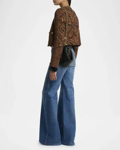 Chloé Icons Half Moon Shoulder Bag in Lambskin | Thumbnail 5 Chloé Icons Half Moon Shoulder Bag in Lambskin | Thumbnail 5