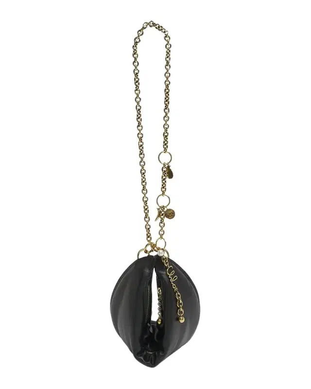 Icons Half Moon Shoulder Bag in Lambskin