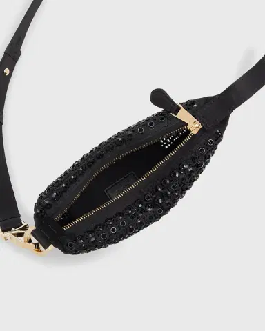 Giorgio Armani La Prima Rhinestone Silk Hobo Bag | Thumbnail 4 Giorgio Armani La Prima Rhinestone Silk Hobo Bag | Thumbnail 4