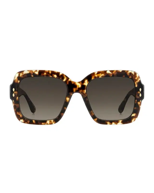 Oversized Square Acetate Sunglasses