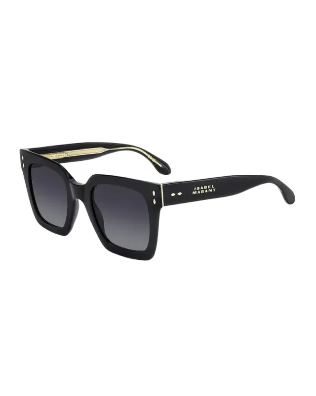 Logo Square Acetate Sunglasses