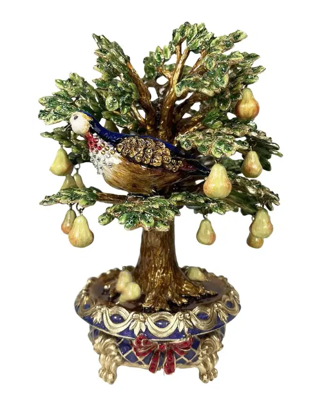 Jay Strongwater 12 Days of Christmas Tabletop Figurine