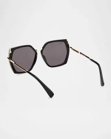 Max Mara Miller-5 Acetate Square Sunglasses | Thumbnail 2