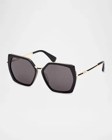 Max Mara Miller-5 Acetate Square Sunglasses | Thumbnail 3