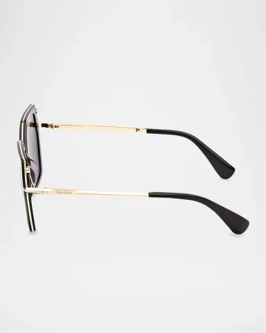Max Mara Miller-5 Acetate Square Sunglasses | Thumbnail 4