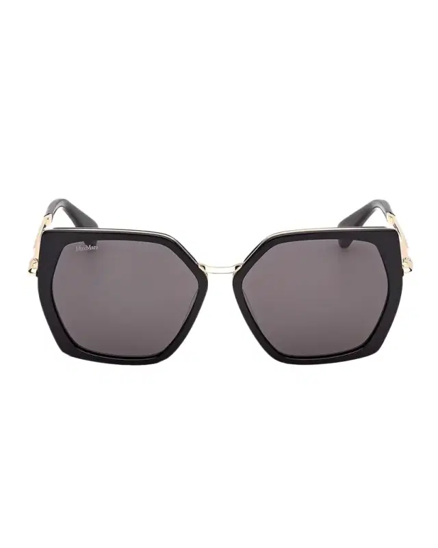 Max Mara Miller-5 Acetate Square Sunglasses