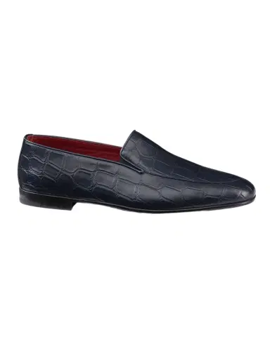 Stefano Ricci Men's Crocodile Leather Loafers | Thumbnail 1