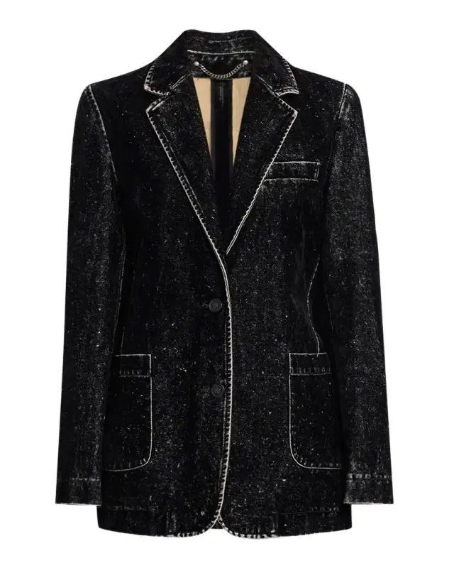 Journey Velvet-Effect Jacket