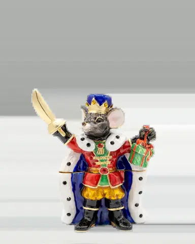 Jay Strongwater Mouse King 2025 Annual Holiday Mini Box | Thumbnail 2