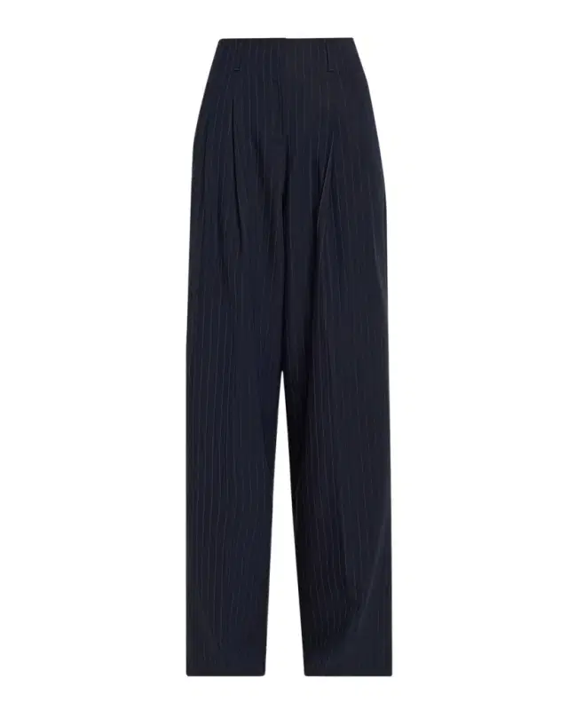 Journey Pinstripe Wool Pants