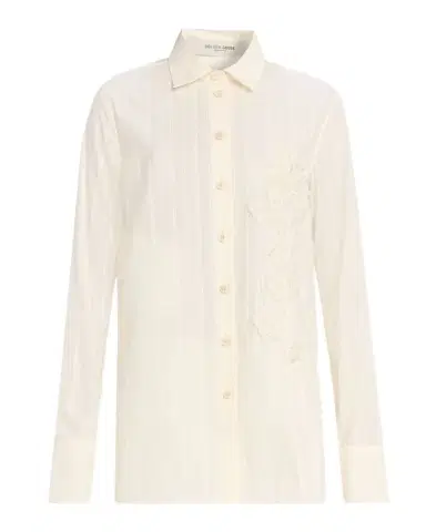 Golden Goose Journey Embroidered Button-Front Shirt | Thumbnail 1