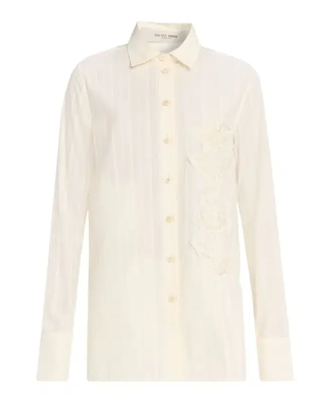 Journey Embroidered Button-Front Shirt