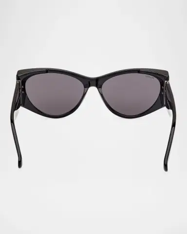Max Mara Hinge-1 Acetate Cat-Eye Sunglasses | Thumbnail 5 Max Mara Hinge-1 Acetate Cat-Eye Sunglasses | Thumbnail 5