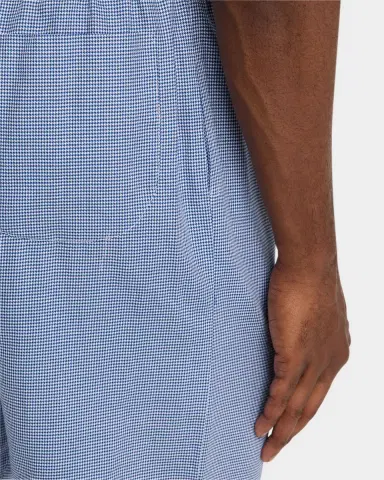 Derek Rose Men's Barker Micro Houndstooth Cotton Lounge Pants | Thumbnail 5 Derek Rose Men's Barker Micro Houndstooth Cotton Lounge Pants | Thumbnail 5