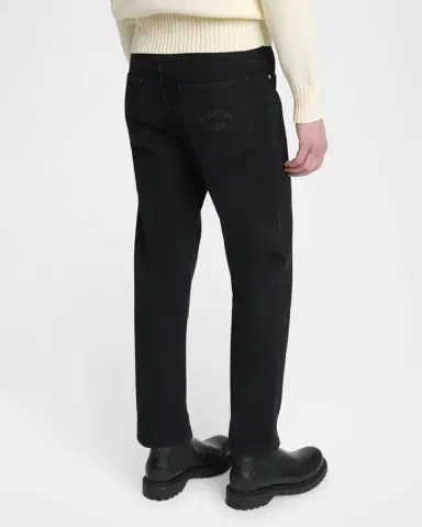 Givenchy Men 's Straight-Fit Black Denim Jeans | Thumbnail 2 Givenchy Men 's Straight-Fit Black Denim Jeans | Thumbnail 2