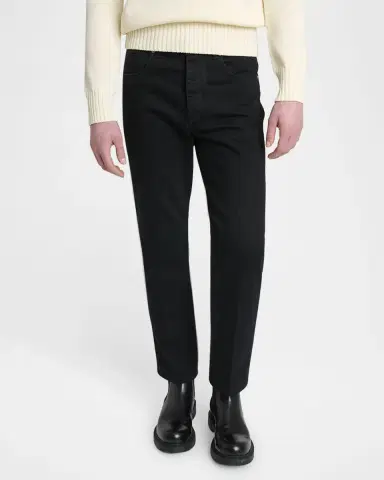 Givenchy Men 's Straight-Fit Black Denim Jeans | Thumbnail 3 Givenchy Men 's Straight-Fit Black Denim Jeans | Thumbnail 3