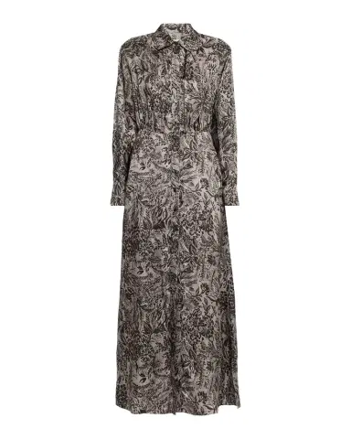 Golden Goose Golden Floral Viscose Twill Shirtdress | Thumbnail 1