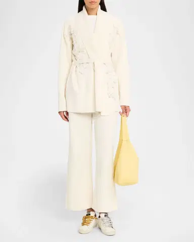 Golden Goose Journey Embellished Belted Cardigan | Thumbnail 2 Golden Goose Journey Embellished Belted Cardigan | Thumbnail 2