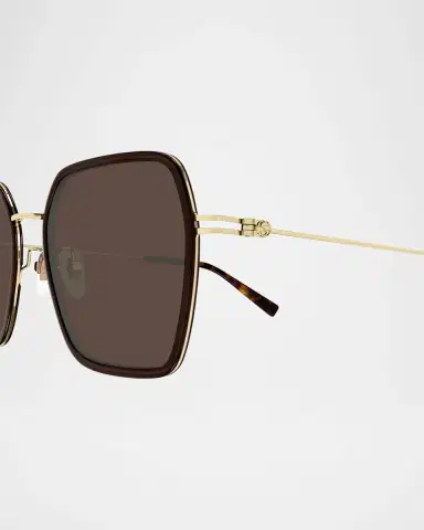 Gucci Injection Plastic Square Sunglasses | Thumbnail 2 Gucci Injection Plastic Square Sunglasses | Thumbnail 2