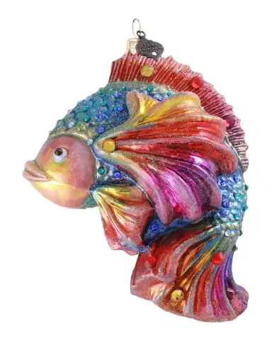 Jay Strongwater Coastal Fish Christmas Ornament | Thumbnail 1