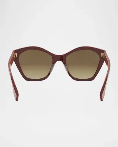 Fendi Lettering Square Acetate Sunglasses | Thumbnail 5 Fendi Lettering Square Acetate Sunglasses | Thumbnail 5
