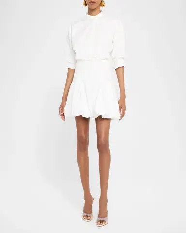 Simkhai Effie Bubble Mini Dress | Thumbnail 2 Simkhai Effie Bubble Mini Dress | Thumbnail 2