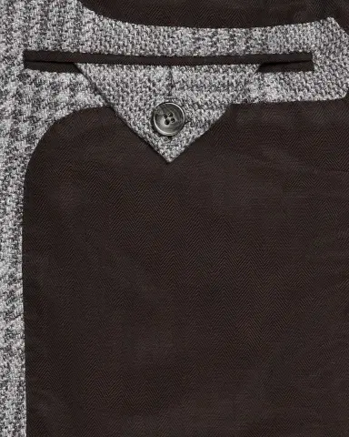 Zegna Men's Cashmere and Silk Plaid Two-Button Sport Coat | Thumbnail 6
