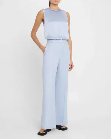 Argent Soho Straight-Leg Linen Twill Trousers | Thumbnail 2 Argent Soho Straight-Leg Linen Twill Trousers | Thumbnail 2