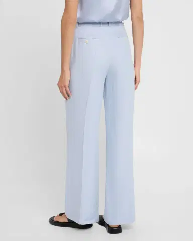Argent Soho Straight-Leg Linen Twill Trousers | Thumbnail 3 Argent Soho Straight-Leg Linen Twill Trousers | Thumbnail 3