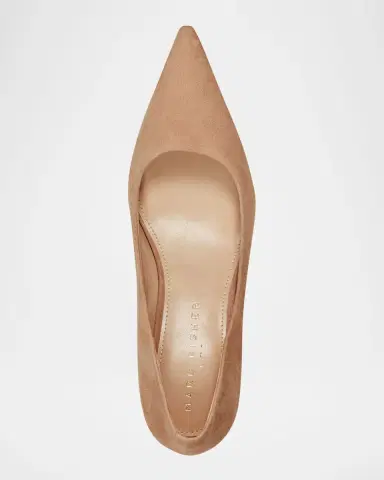 Marc Fisher LTD Calynna Suede Kitten-Heel Pumps | Thumbnail 3 Marc Fisher LTD Calynna Suede Kitten-Heel Pumps | Thumbnail 3