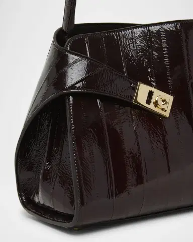 Ferragamo Hug Eel Leather Shoulder Bag | Thumbnail 5 Ferragamo Hug Eel Leather Shoulder Bag | Thumbnail 5