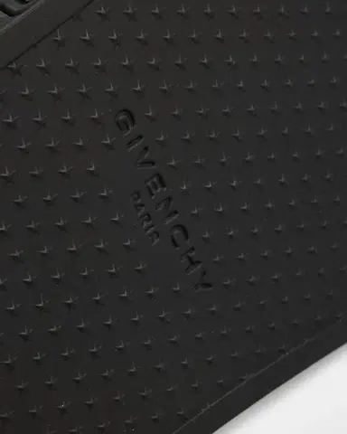 Givenchy Men 's Leather Logo Slide Sandals | Thumbnail 6