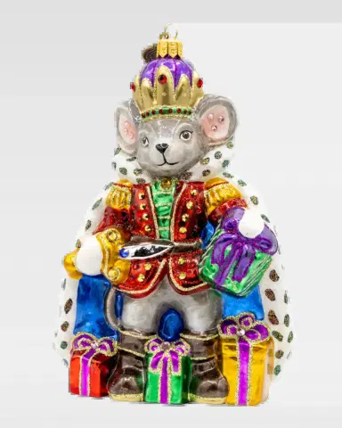 Jay Strongwater Mouse King Christmas Ornament | Thumbnail 2