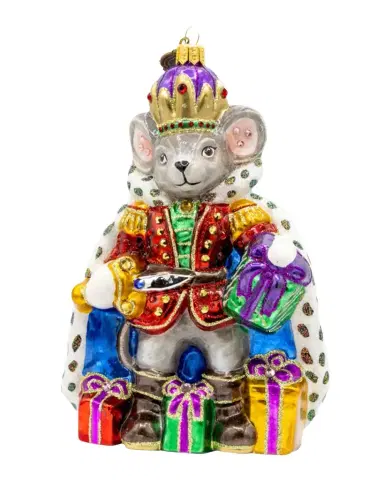 Jay Strongwater Mouse King Christmas Ornament | Thumbnail 1
