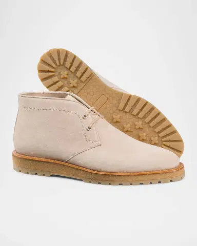 Stefano Ricci Men's Sueda Chukka Boots | Thumbnail 3