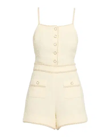 Simkhai Ginny Boucle Romper | Thumbnail 1 Simkhai Ginny Boucle Romper | Thumbnail 1