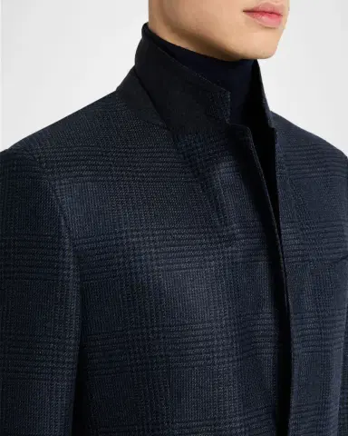 Zegna Men's Oasi Cashmere Tonal Plaid Sport Coat | Thumbnail 7 Zegna Men's Oasi Cashmere Tonal Plaid Sport Coat | Thumbnail 7