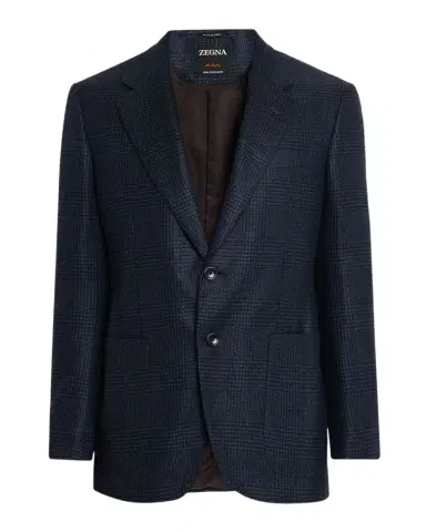 Zegna Men's Oasi Cashmere Tonal Plaid Sport Coat | Thumbnail 1 Zegna Men's Oasi Cashmere Tonal Plaid Sport Coat | Thumbnail 1
