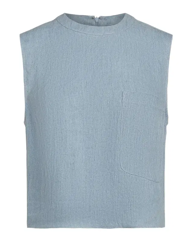 TWP Cropped Hemp Muscle Tank