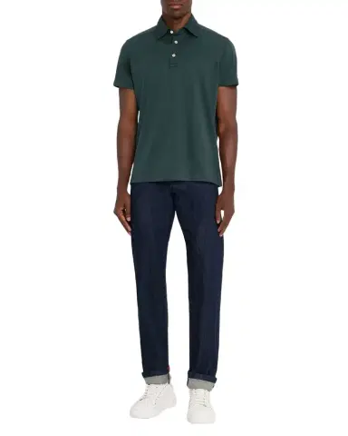 Kiton Men's Cotton Classic-Fit Polo Shirt | Thumbnail 1 Kiton Men's Cotton Classic-Fit Polo Shirt | Thumbnail 1