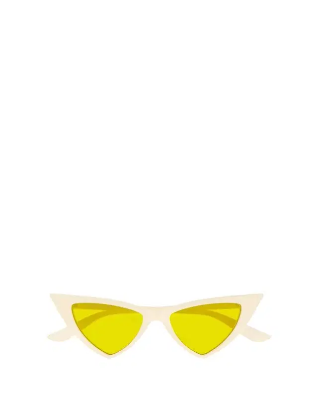McQueen AM0518S Cat-Eye Recycled Acetate Sunglasses