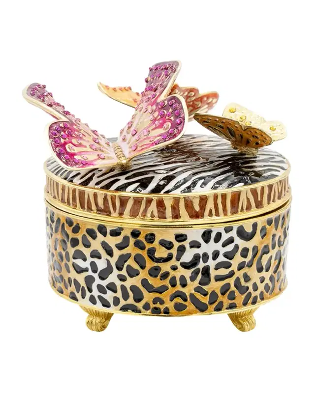 Jungle Box with Butterflies