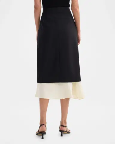 RÓHE Contrast Upside Down Skirt | Thumbnail 3