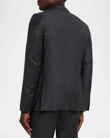 Zegna Men's Trofeo Wool Plaid Two-Piece Suit | Thumbnail 5 Zegna Men's Trofeo Wool Plaid Two-Piece Suit | Thumbnail 5