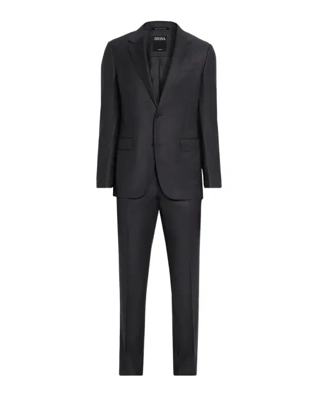ZEGNA Men 's Trofeo Wool Plaid Two-Piece Suit