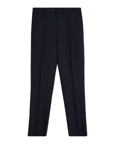 Etro Men's Wool Straight-Leg Pleated Trousers | Thumbnail 1